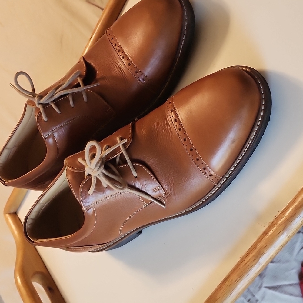 Johnston and Murphy Hawthorne Oxfords size 9 brown